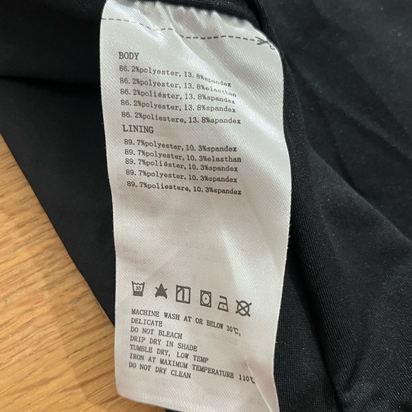 BALEAF Women's Athletic Training One Piece Swimsuit Size 36 Medium - Picture 11 of 11